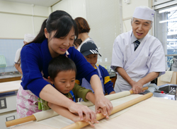 文化部　そば打ち体験企画 　新そばの風味　家庭でも