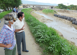 九州北部豪雨災害<br/>被災地協会を激励訪問　災害対策で経験を交流