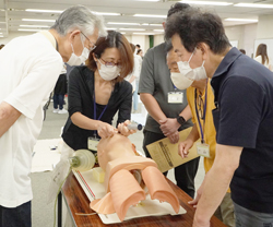 第34回日常診療経験交流会プレ企画「救急フェスタ」<br/> BLSをブラッシュアップ! 実習が大好評