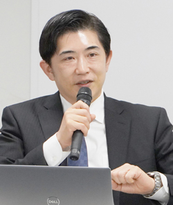 政策研究会　高市政権の経済アドバイザー　会田卓司氏が講演<br/> 医療を「コスト」から未来の「投資」へ